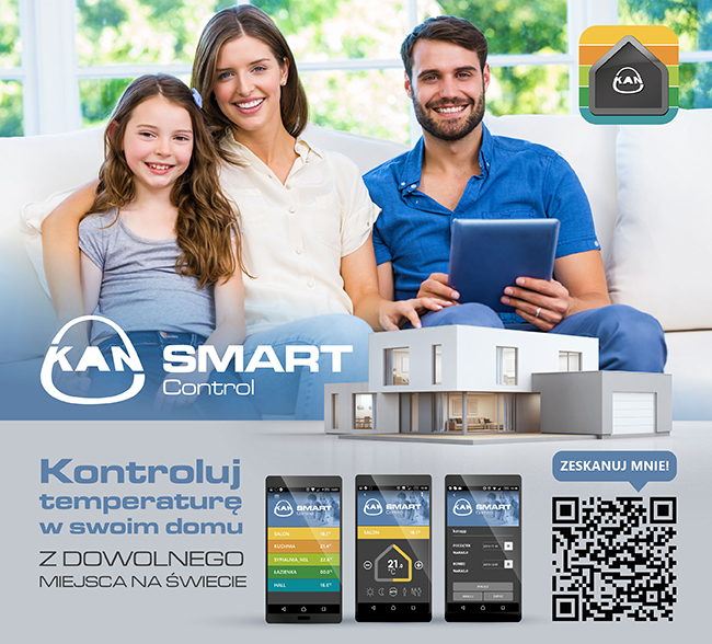 Aplikacja KAN SMART Control – komfort i ciepło w zasięgu Twojej ręki!