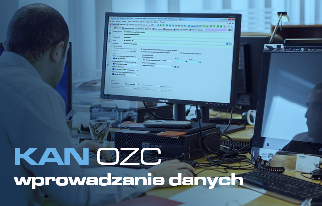 KAN OZC - wprowadzanie danych