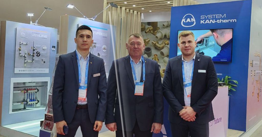Grupa KAN na targach Aquatherm Tashkent 2023