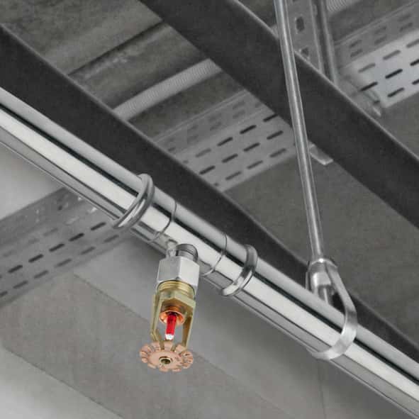 KAN-therm - System Sprinkler Steel - Może być wykorzystany do stacjonarnych instalacji tryskaczowych