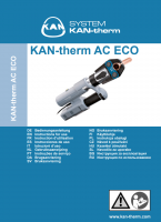 Instrukcja - Zaciskarka KAN-therm AC ECO